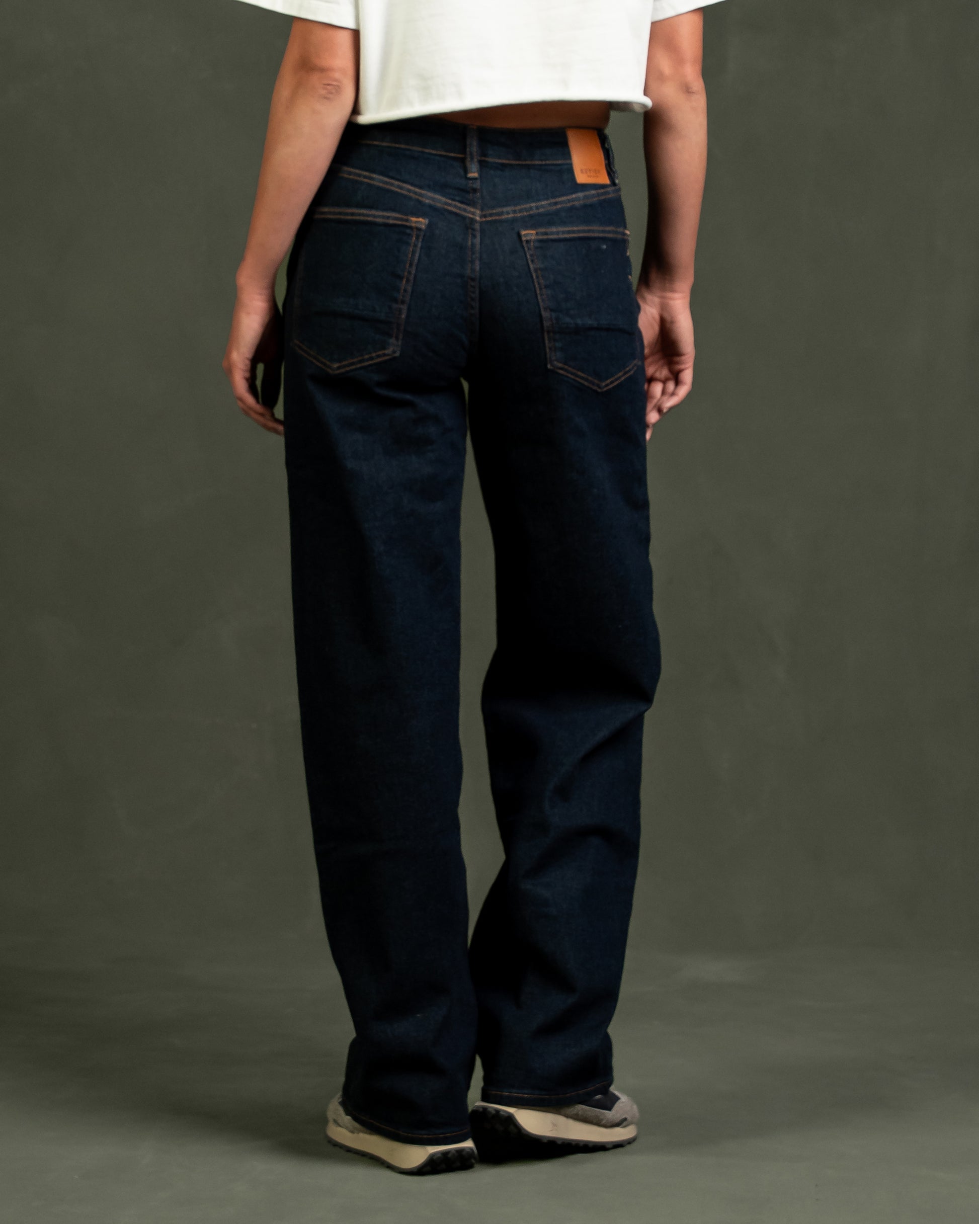 Jeans Lucy Loose Eflow Rinse | KUYICHI
