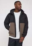 Padded Blouson black/olive brown | MAZINE