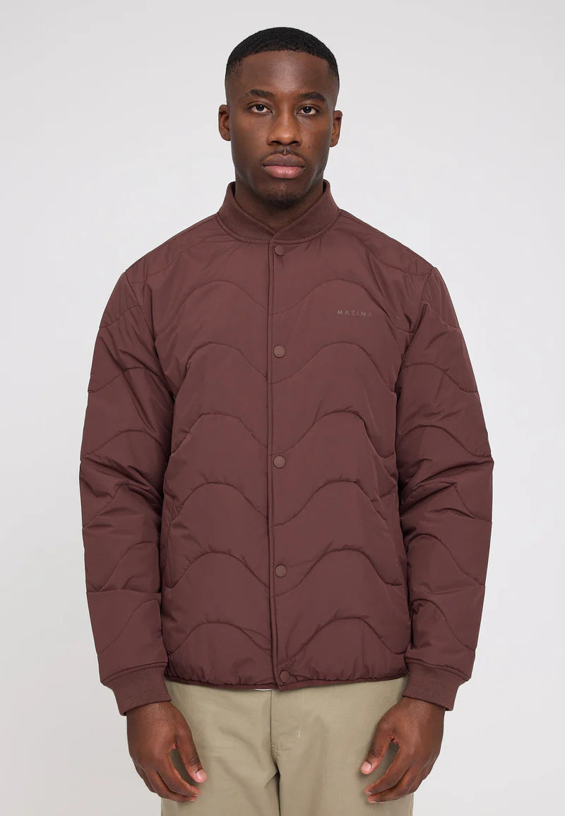 Liner Jacket deep mahogany | MAZINE