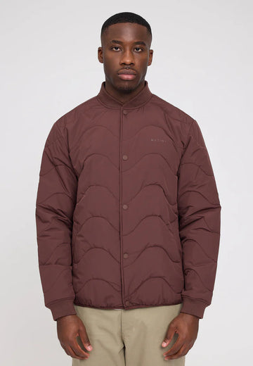 Liner Jacket deep mahogany | MAZINE