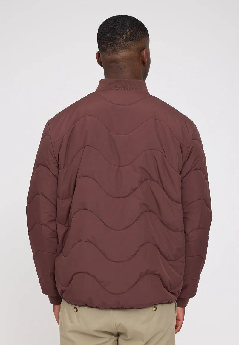 Liner Jacket deep mahogany | MAZINE