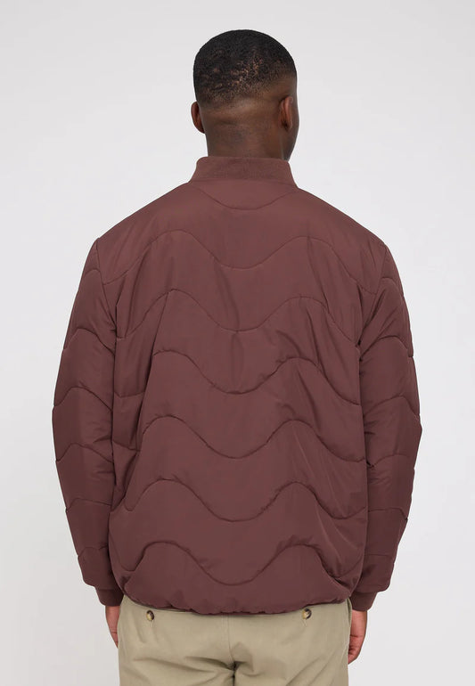 Liner Jacket deep mahogany | MAZINE