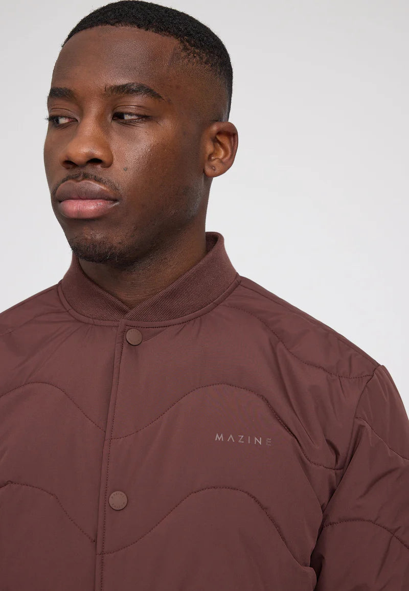 Liner Jacket deep mahogany | MAZINE