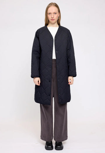 Light Padded Coat black | MAZINE