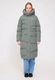 Waves Quilt Puffer Jacket light bottle | MAZINE