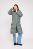 Waves Quilt Puffer Jacket light bottle | MAZINE