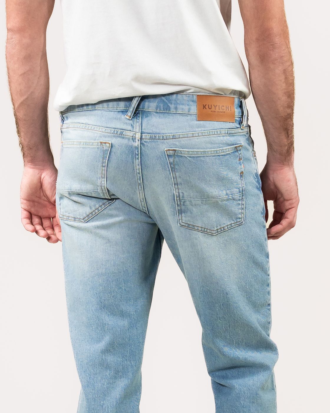Jeans Jim Regular Slim Seabad Blue | KUYICHI