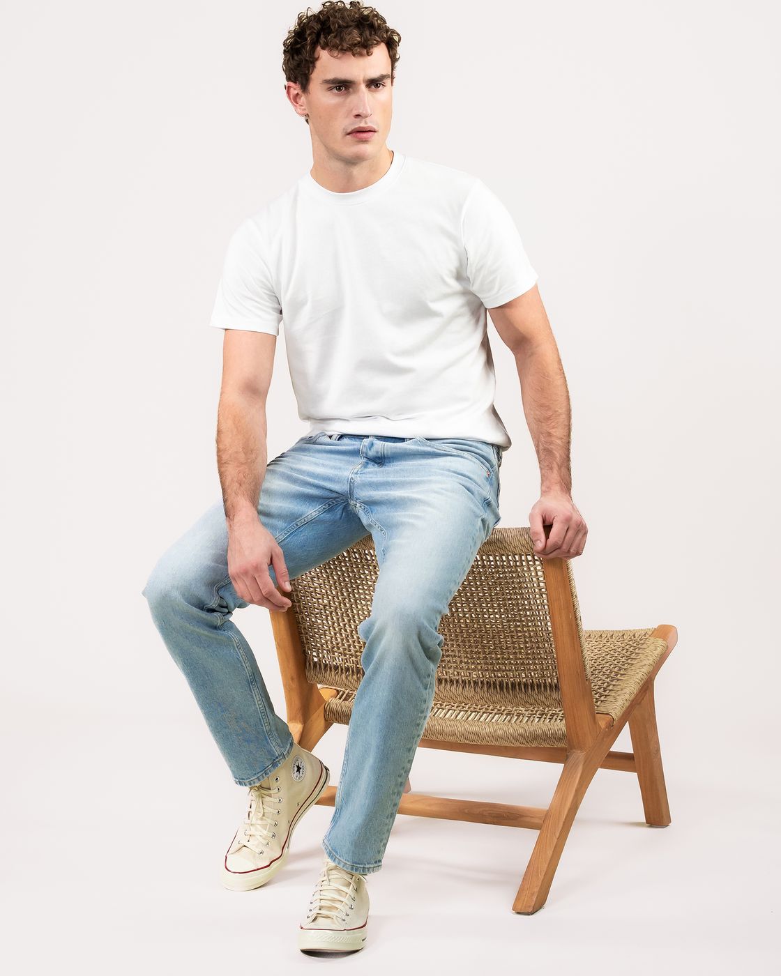 Jeans Jim Regular Slim Seabad Blue | KUYICHI