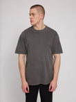 Natural Dye T-Shirt  anthracite | MAZINE