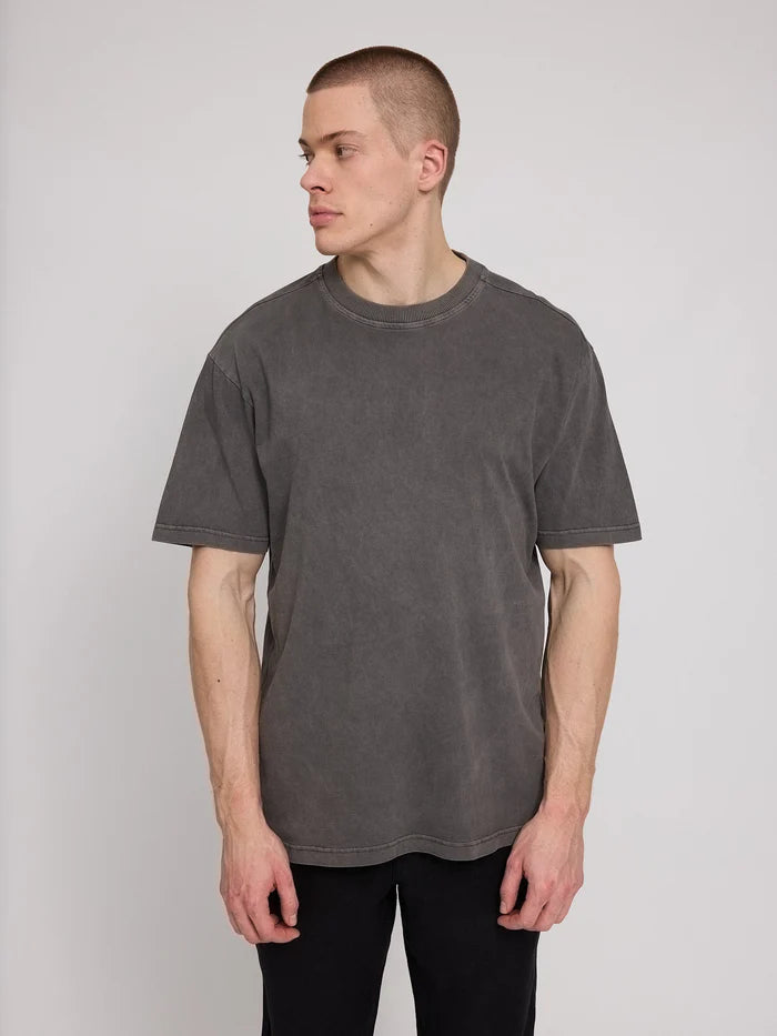 Natural Dye T-Shirt  anthracite | MAZINE
