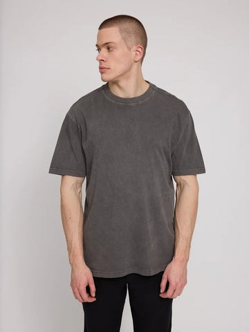 Natural Dye T-Shirt  anthracite | MAZINE