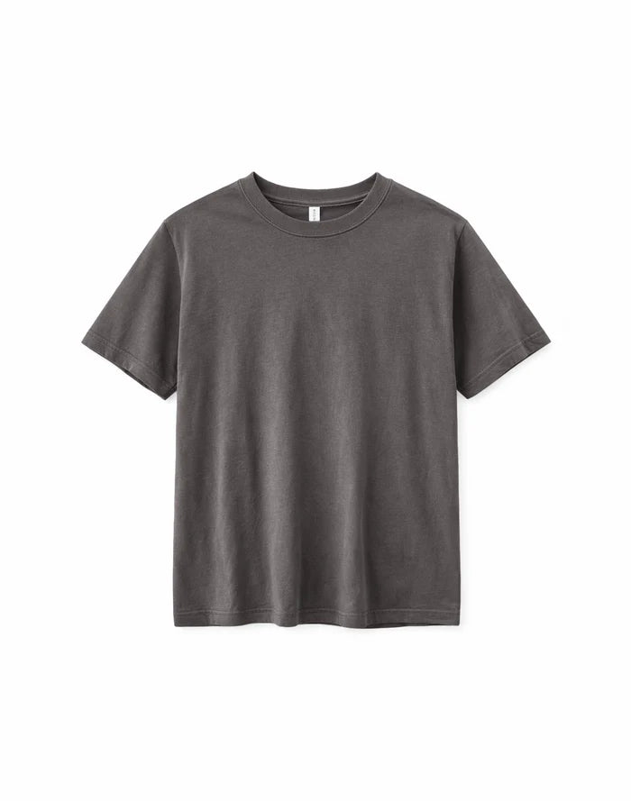 Natural Dye T-Shirt  anthracite | MAZINE