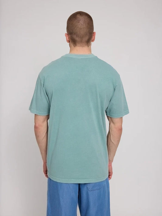 Natural Dye T-Shirt turquoise | MAZINE