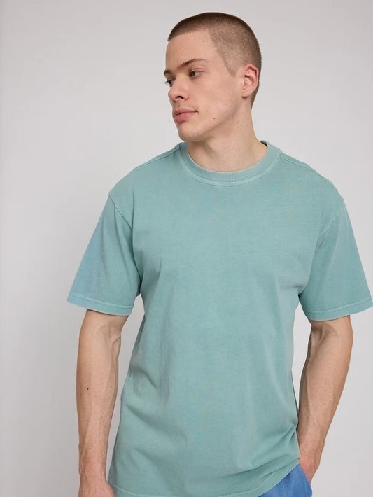 Natural Dye T-Shirt turquoise | MAZINE