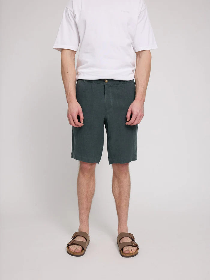 Regular Linen Shorts bottle | MAZINE