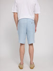 Regular Linen Shorts pastel blue | MAZINE