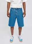 Denim Shorts mid blue wash | MAZINE