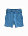 Denim Shorts mid blue wash | MAZINE