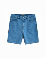Denim Shorts mid blue wash | MAZINE