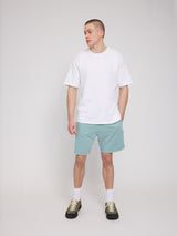 Genderless Natural Dye Sweat Shorts turquoise | MAZINE