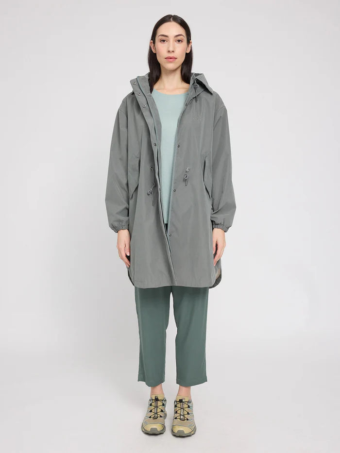 Loose Fit Light Parka light bottle | MAZINE