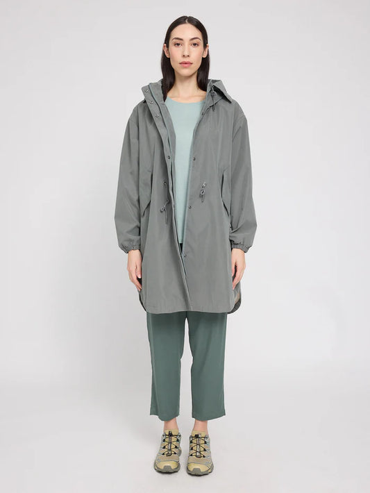 Loose Fit Light Parka light bottle | MAZINE