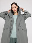 Loose Fit Light Parka light bottle | MAZINE