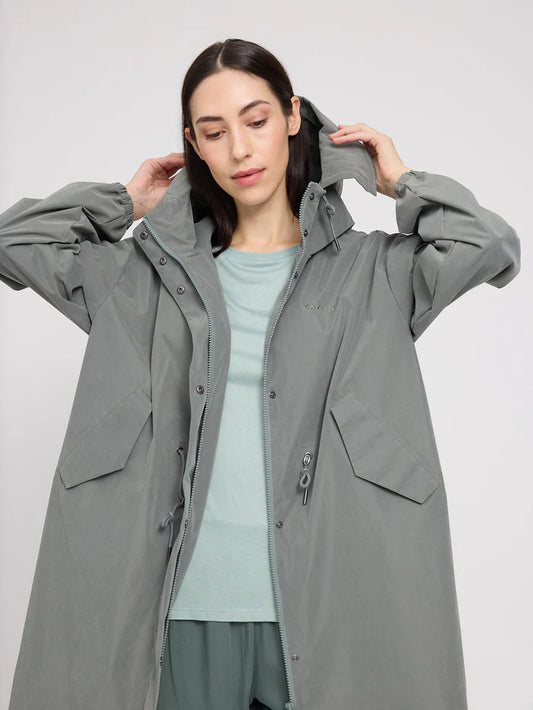 Loose Fit Light Parka light bottle | MAZINE