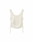 Tie Detail Tanktop offwhite | MAZINE