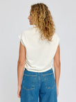 Tie Detail T-Shirt offwhite | MAZINE