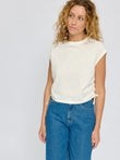 Tie Detail T-Shirt offwhite | MAZINE