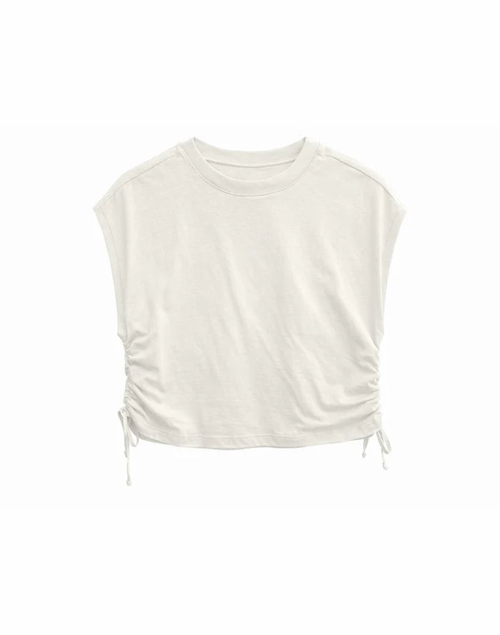 Tie Detail T-Shirt offwhite | MAZINE