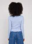 Babylock Hems Longsleeve cloud blue | MAZINE
