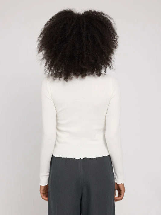 Babylock Hems Longsleeve offwhite | MAZINE