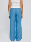 Drawstring Tencel Pants dark blue wash | MAZINE