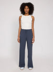 Striped Rib Pants ink blue | MAZINE