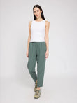 Straight Leg Viscose Pants bottle | MAZINE