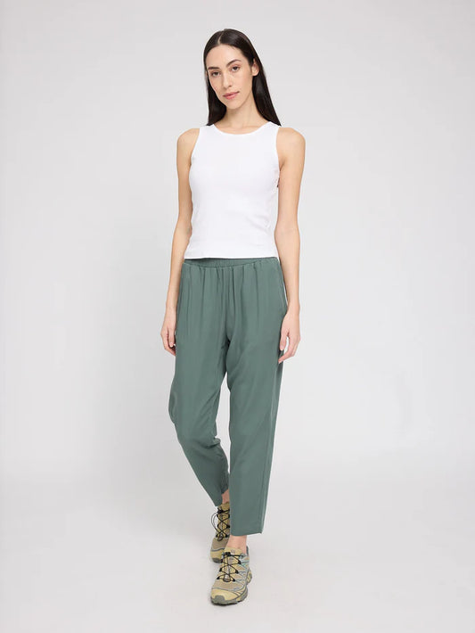 Straight Leg Viscose Pants bottle | MAZINE
