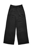 Pleated Viscose Pants black | MAZINE