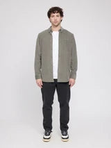 Hemd Wide Corduroy Shirt light bottle | MAZINE