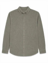 Hemd Wide Corduroy Shirt light bottle | MAZINE
