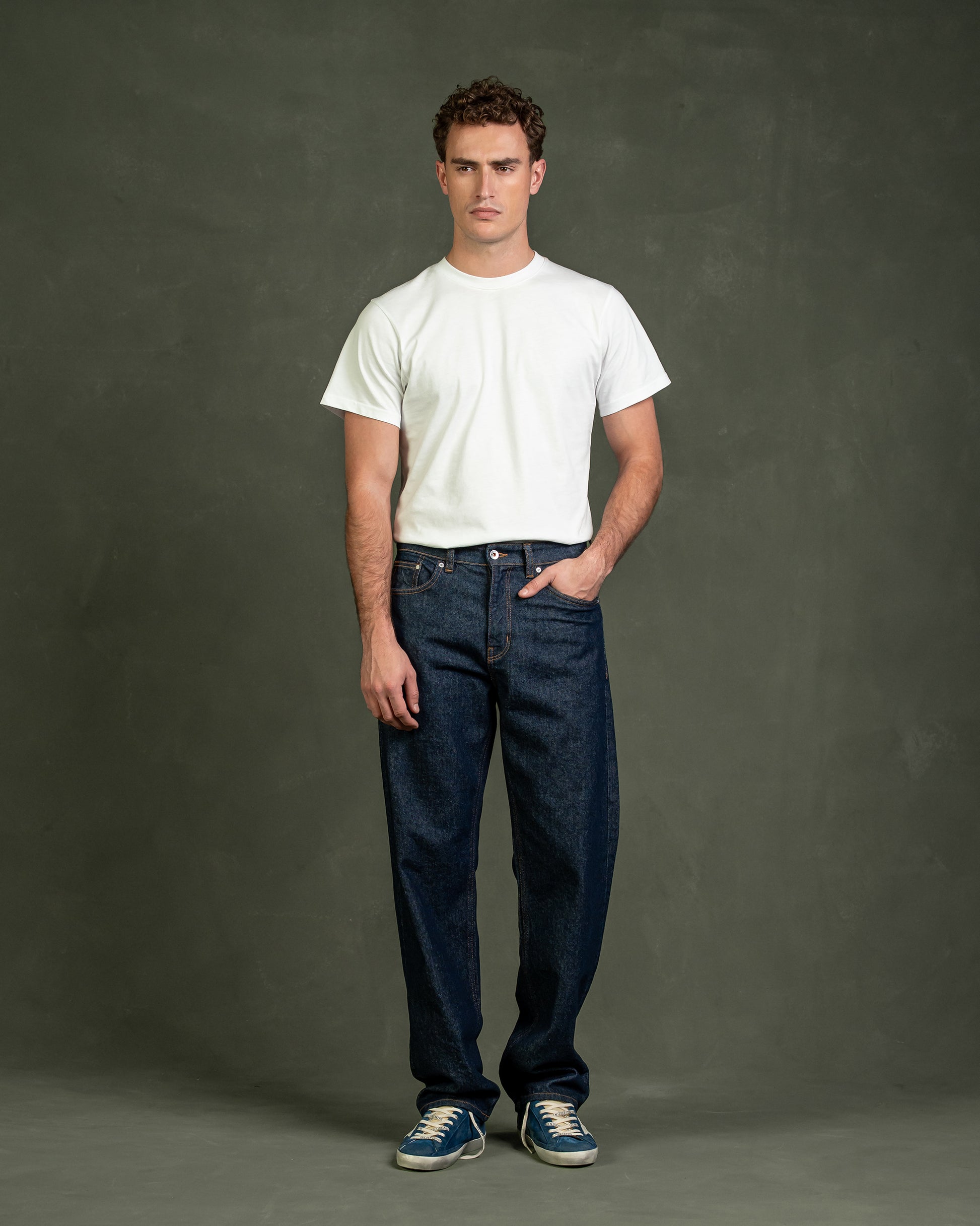 Jeans Larry Loose Rinse | KUYICHI