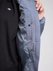 Waves Quilt Puffer Coat slate blue | MAZINE