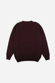 Sella Knit Wine Red | trendsplant