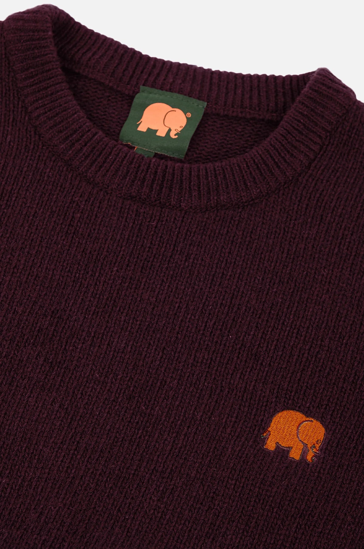 Sella Knit Wine Red | trendsplant