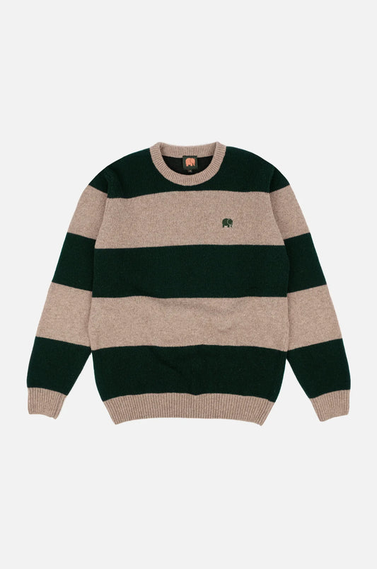 Sella Knit Pine Green/Nomad Brown | trendsplant