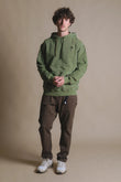 Hoodie Aroes Pigment Oak Green | trendsplant