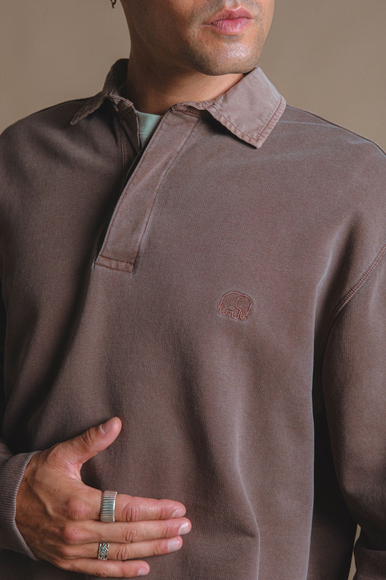 Sweater Carvalho Pigment Chestnut | trendsplant