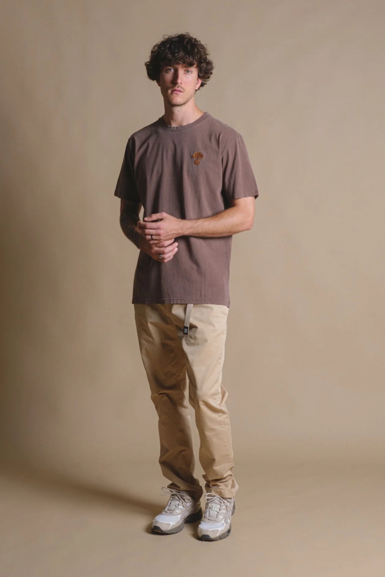 T-Shirt Fafe Pigment Chestnut | trendsplant
