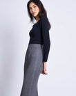EBBA knit skirt dark grey | Jan ´n June